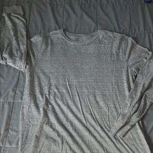 Falls Creek Men's Heather Gray Long Sleeve Tee